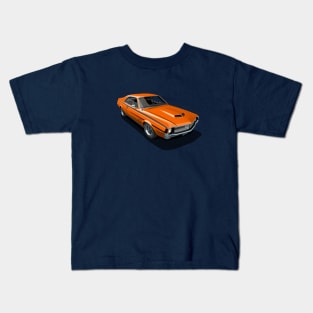 AMC Javelin in Big Bad Orange Kids T-Shirt